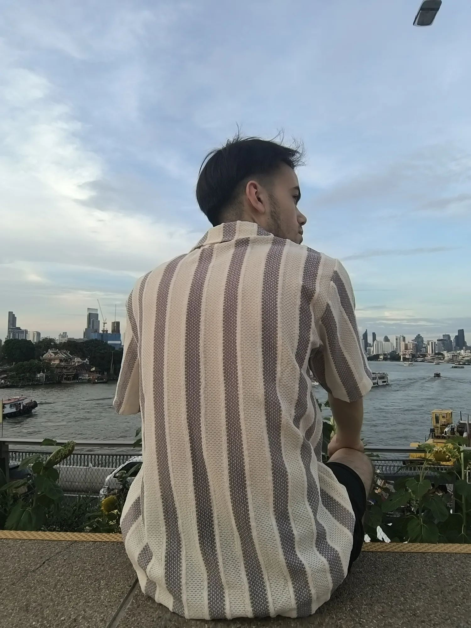 Blick auf die Bangkok-Skyline